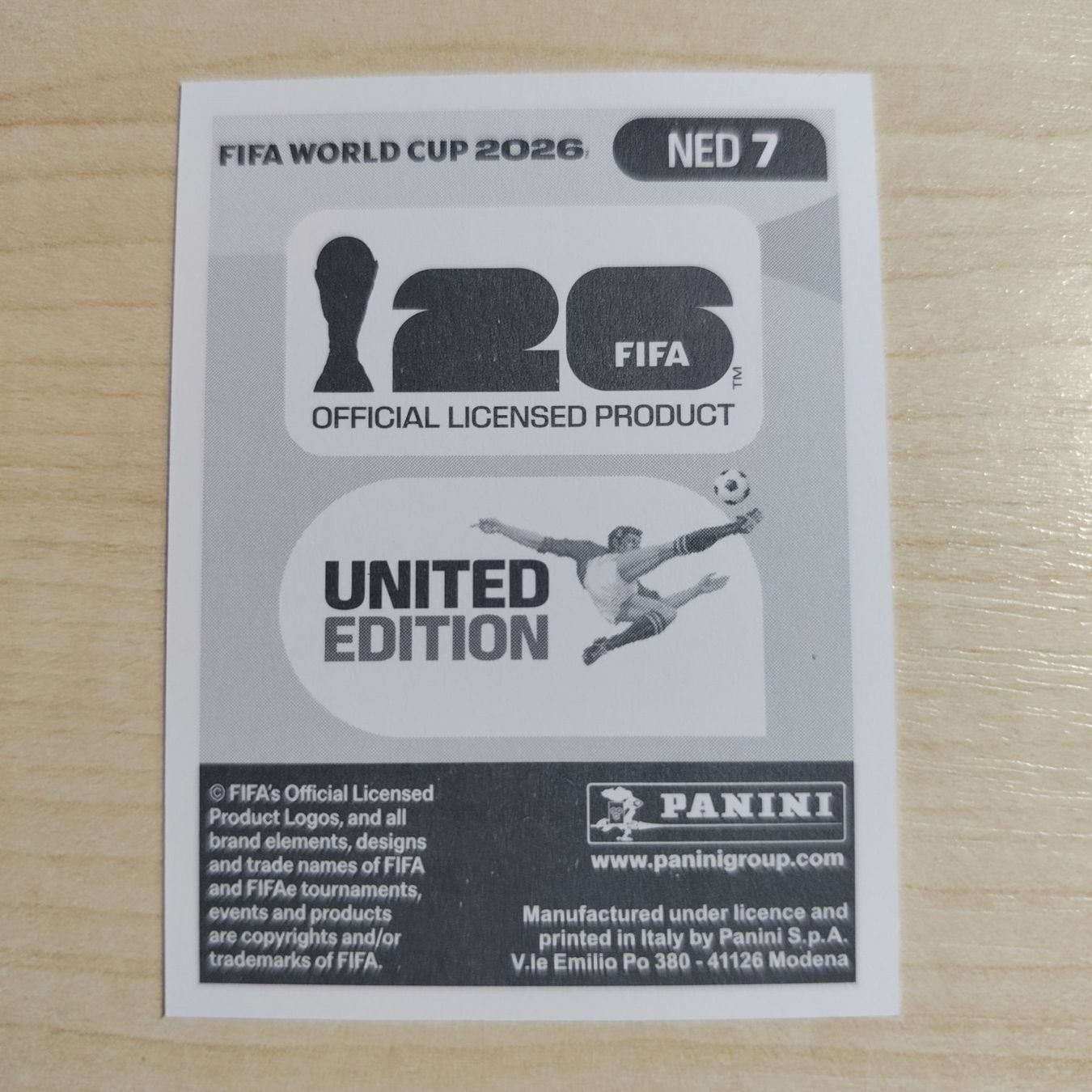 Panini Sammelbilder & Trading cards: Nathan AKÉ, NED 7, Panini WM 2026 – Neu (gemäss Beschreibung) aus Dietlikon von itmo 1