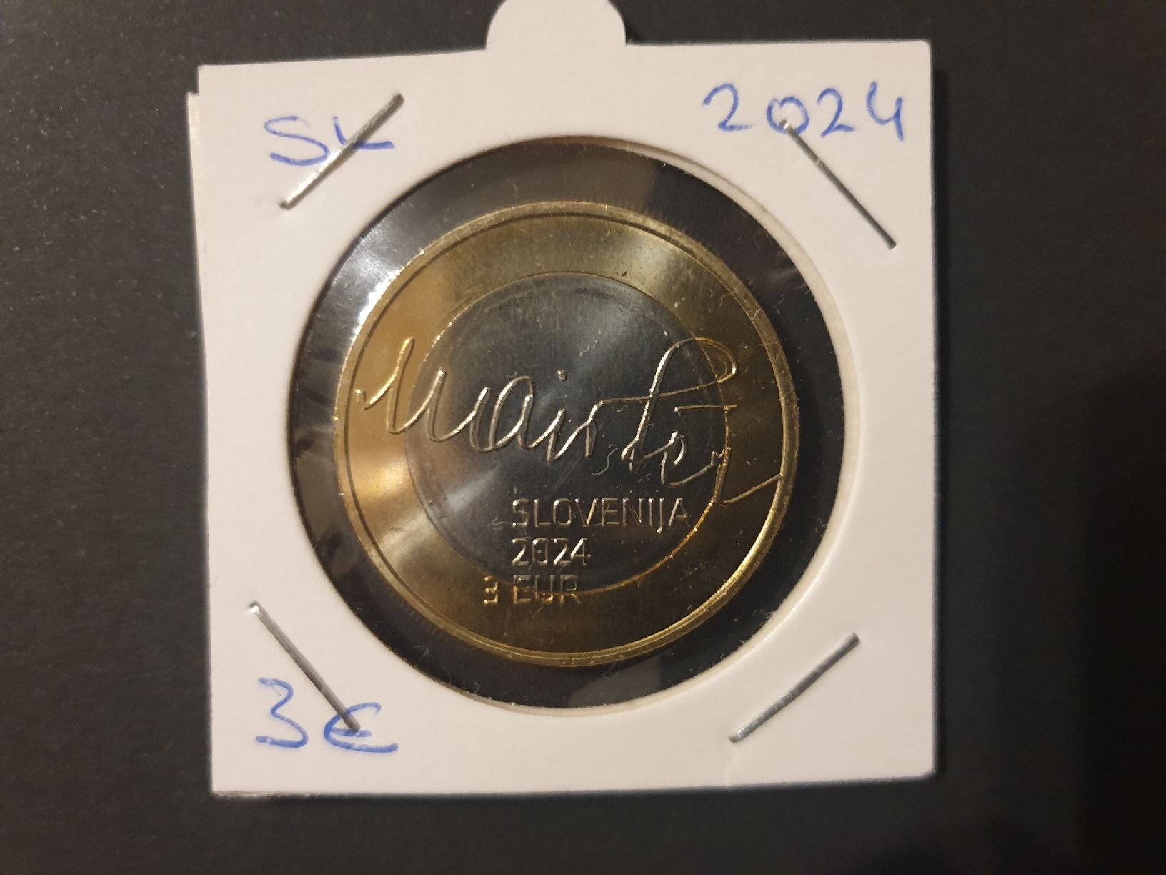 Tutti le monete: Slovénie 3€ 2024 UNC – Nuovo (secondo la descrizione) da Versoix venduto da rucio