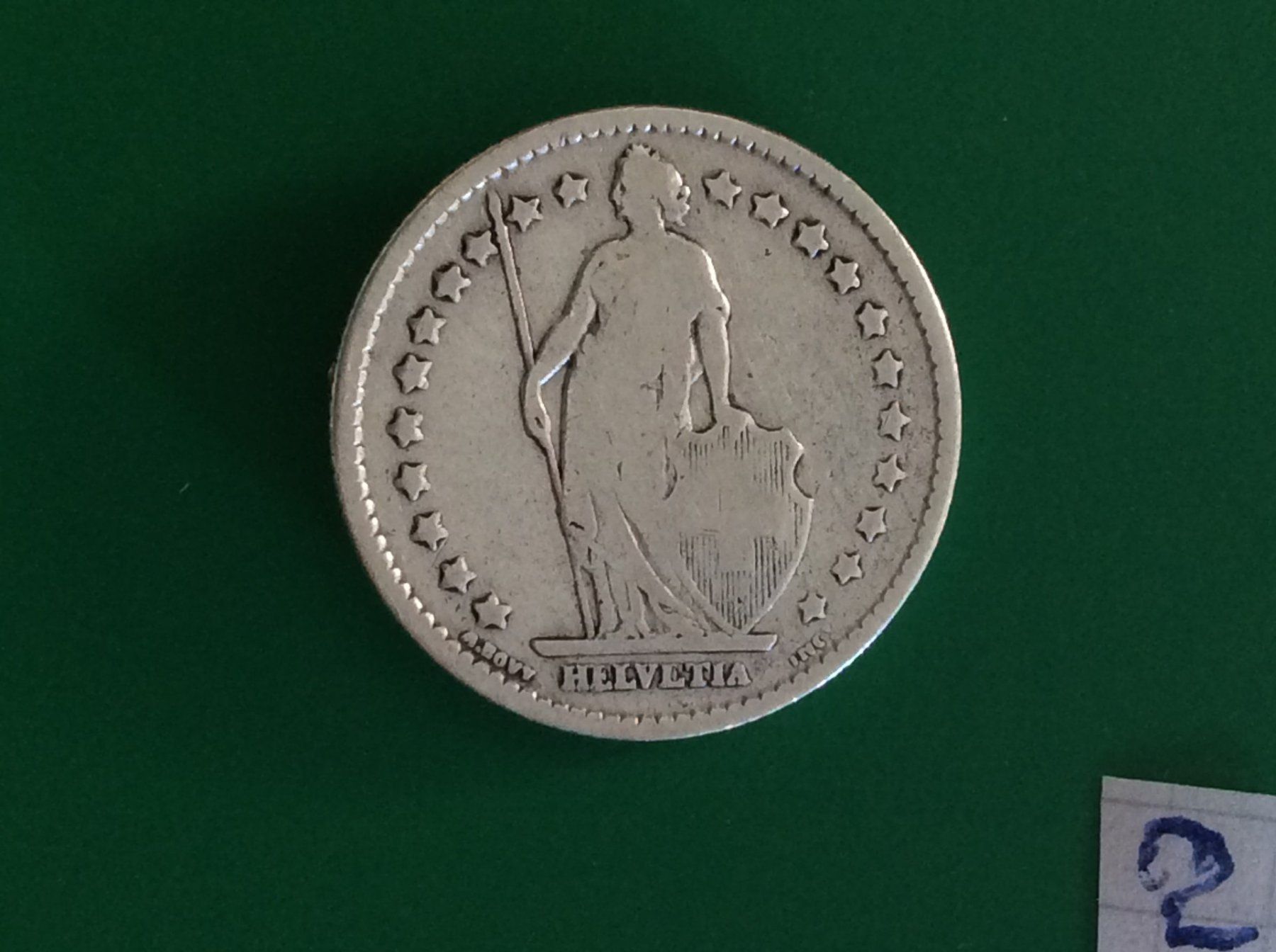 Tutti le monete: 1 franc  1900  Rare – Usato da Genève venduto da pie_fh2d 1