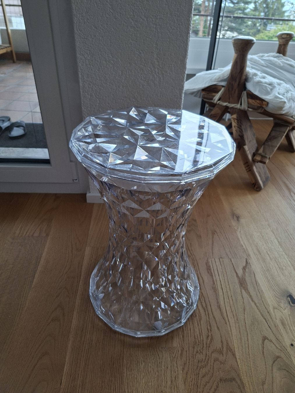 Kartell Hocker: Kartell Stone | Tabouret Cristal – Gebraucht aus Evilard von emi_r6cd 1
