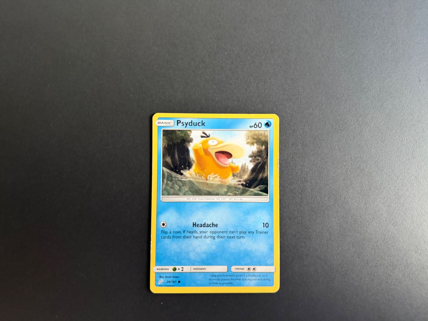 Pokémon Sammelbilder & Trading cards: Psyduck 26/181 – Gebraucht aus Zürich von mountainwizard00