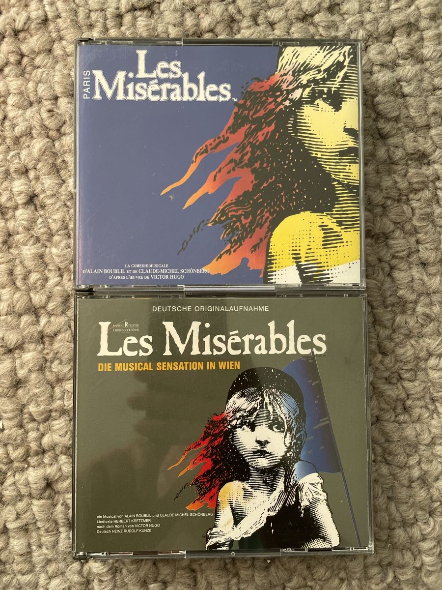 CD: 2x Les Misérables (Paris+Wien) – Usato da Reinach AG venduto da trigger7811