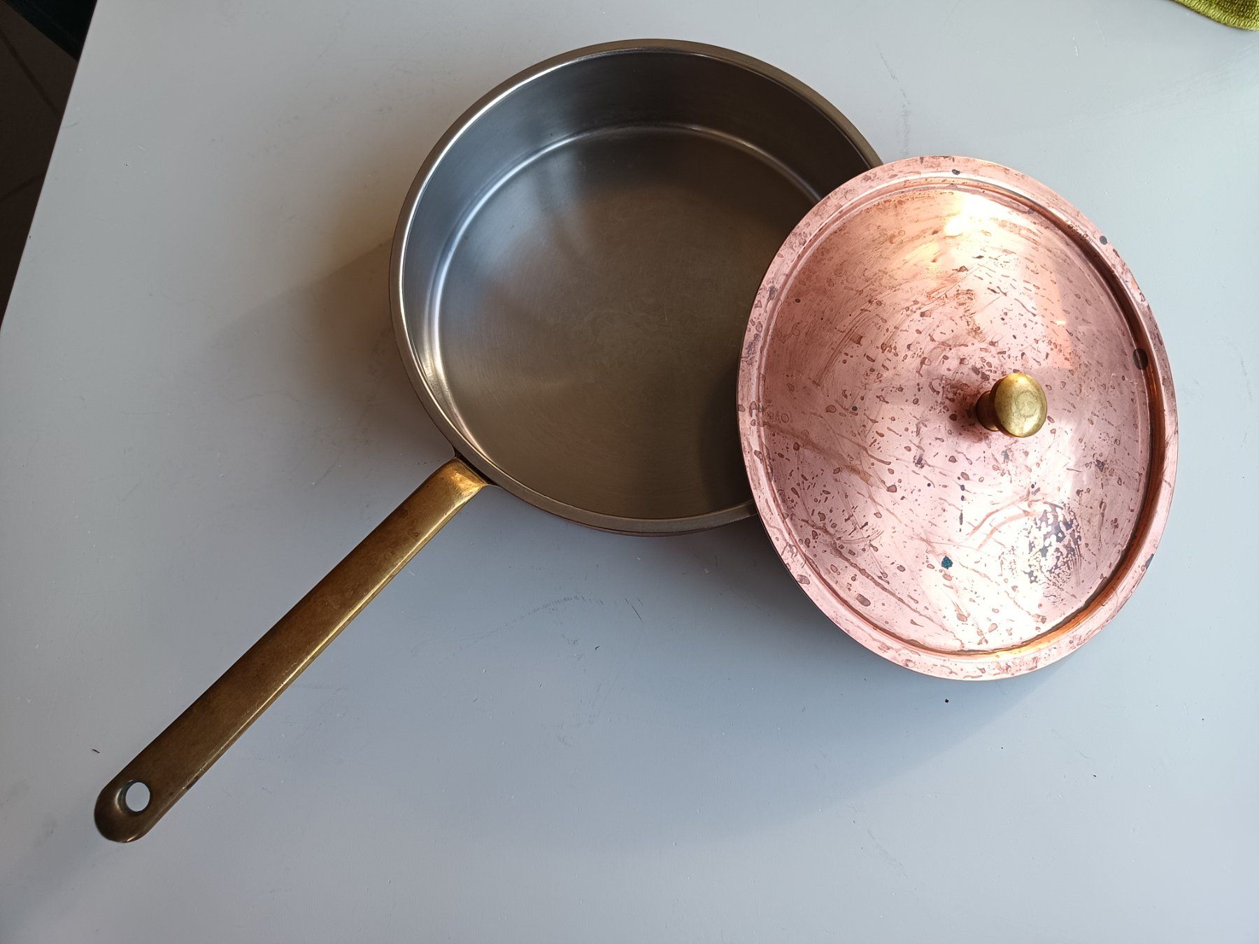 Padelle: Spring Culinox Kupfer Pfanne – Usato da Oberegg venduto da A-Z.Handel.Loehrer 2