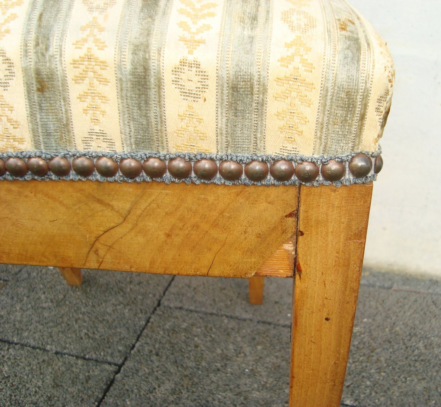 Sedie: 2 Biedermeier Polster Stühle, Nussbaumholz – Usato da Oberdorf NW venduto da Lufao 5