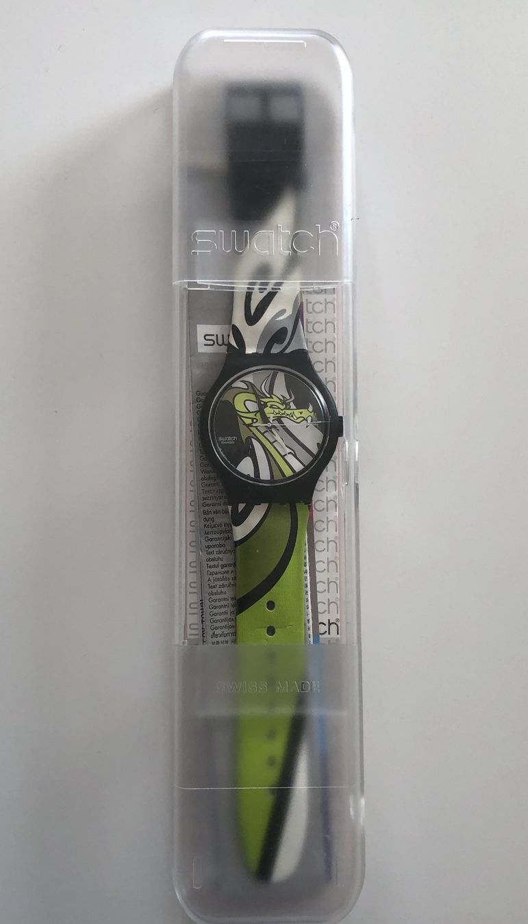 Swatch Orologi: Swatch Gent X-Large "Dragon's Revenge" SUDB112 – Usato da Binningen venduto da Steffisboerse 3