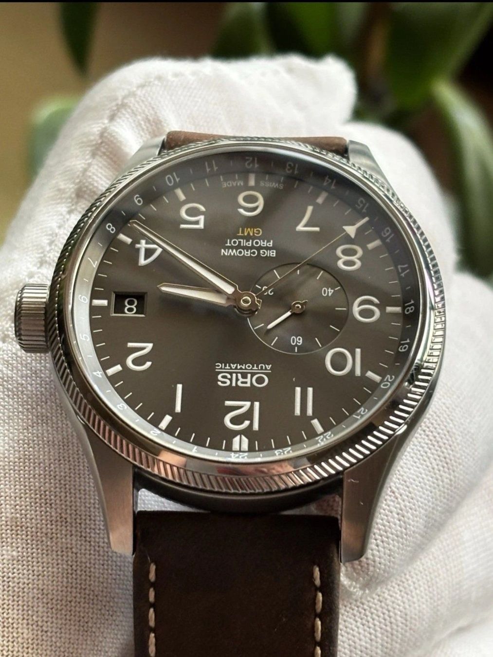 Oris Orologi: Oris Big Crown Propilot GMT Small Second Fullset – Usato da Allschwil venduto da SimauK 2