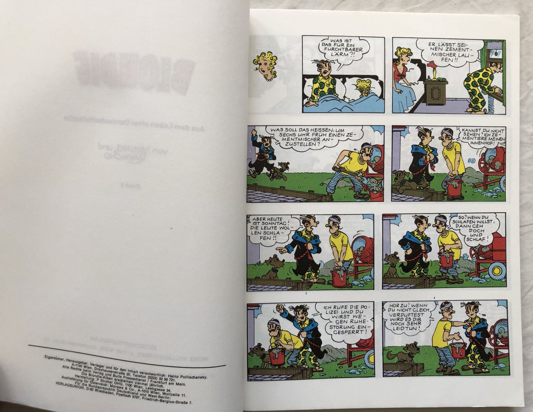 Fumetti: BLONDIE - Heft Nr.2 + Nr.3 – Usato da Schaffhausen venduto da durruti 4