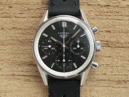 Vintage Heuer Carrera Chronographe 2447N / Jg. 1967- 68