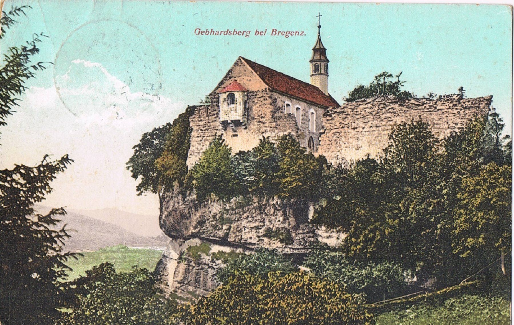 Cartoline postali: Gebhardsberg bei BREGENZ, alte AK! – Usato da Buchs AG venduto da Baerfisch