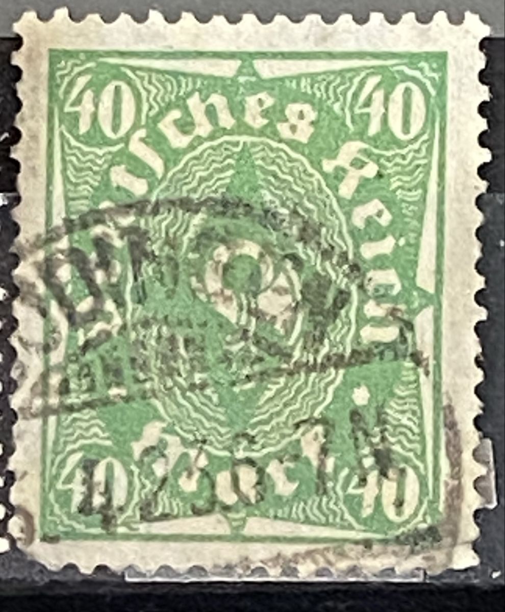 Tutti i francobolli: Timbres -Allemagne Reich – Usato da Petit-Lancy venduto da Solcarm 7