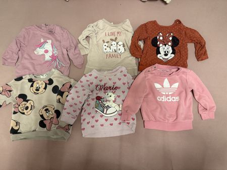 Tolle Babykleidung für Mädchen  – Größe 74