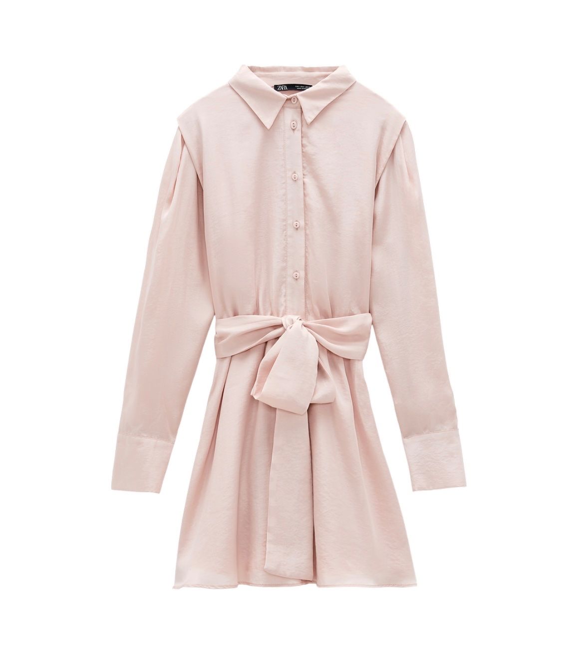 Zara Vestiti: Robe chemise satinée neuve, taille S – Nuovo (secondo la descrizione) da Châtelaine venduto da nan_j75j 1