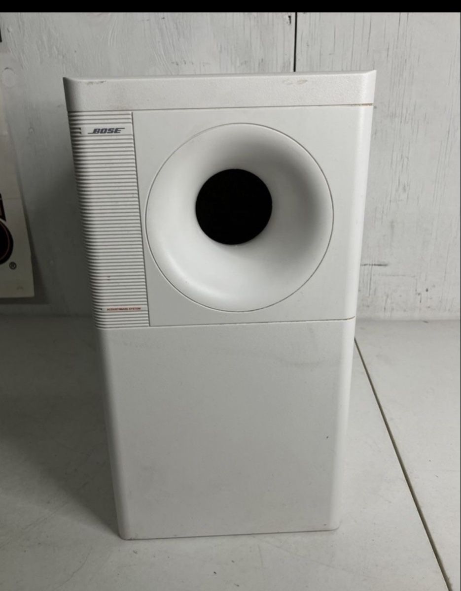 Bose Home Cinema: Lautsprecher Bose Acoustimass 5 Série III - Weiß – Usato da Trimbach venduto da SABO-61 5