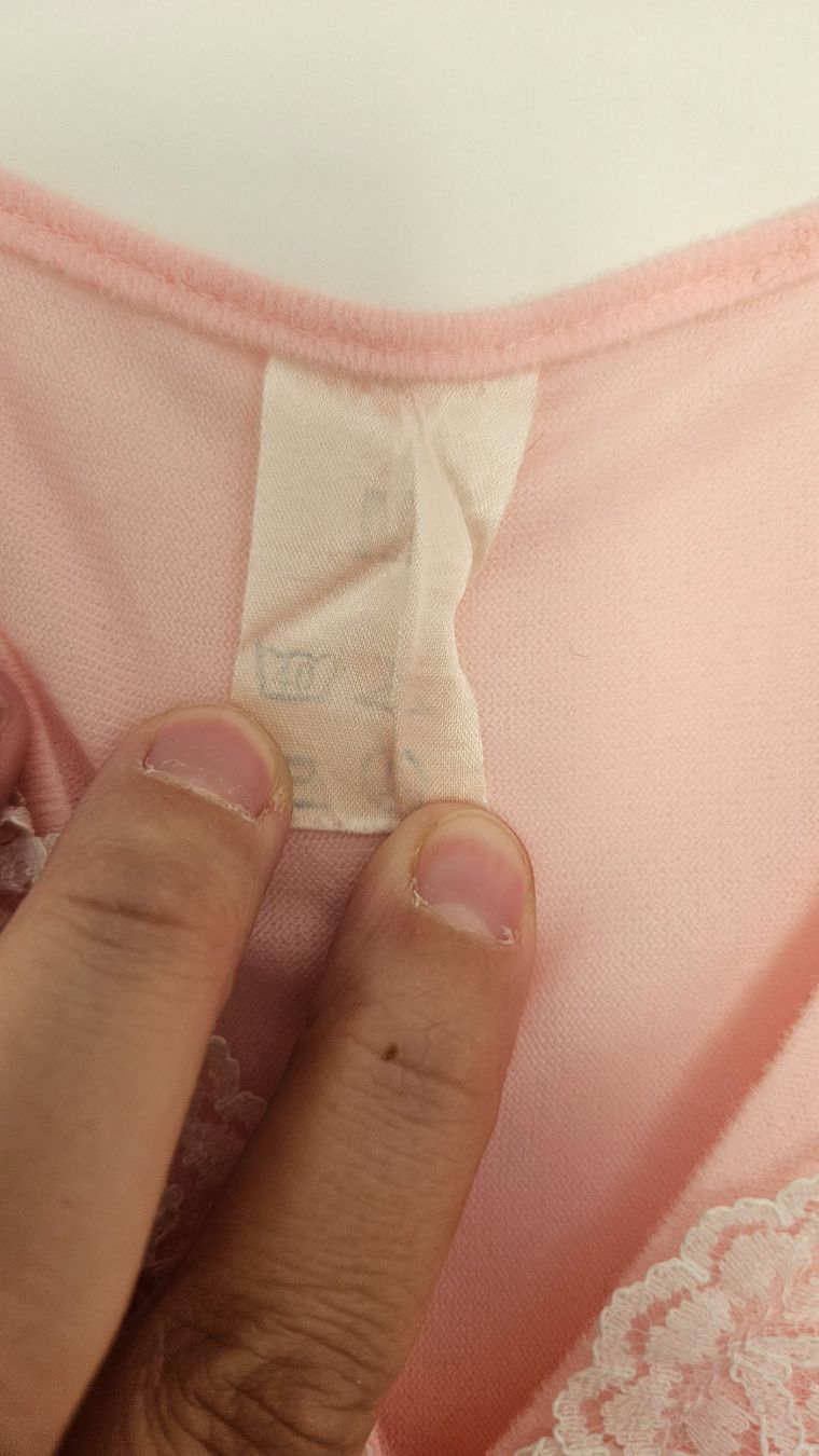 Negligees & Pigiami: Camicia da notte rosa sintetica tg.M – Usato da Melano venduto da H-Sara 2