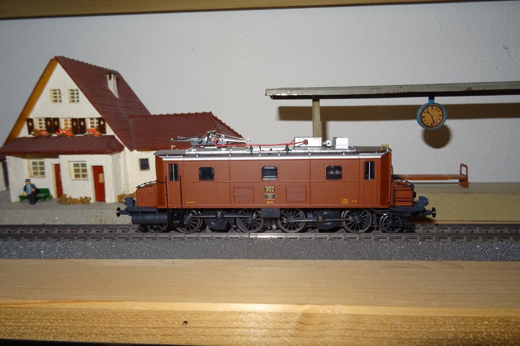 Rivarossi Modelleisenbahnen: Rivarossi Ce 4/6 BLS 302 – Gebraucht aus Bigorio von hp_41 1