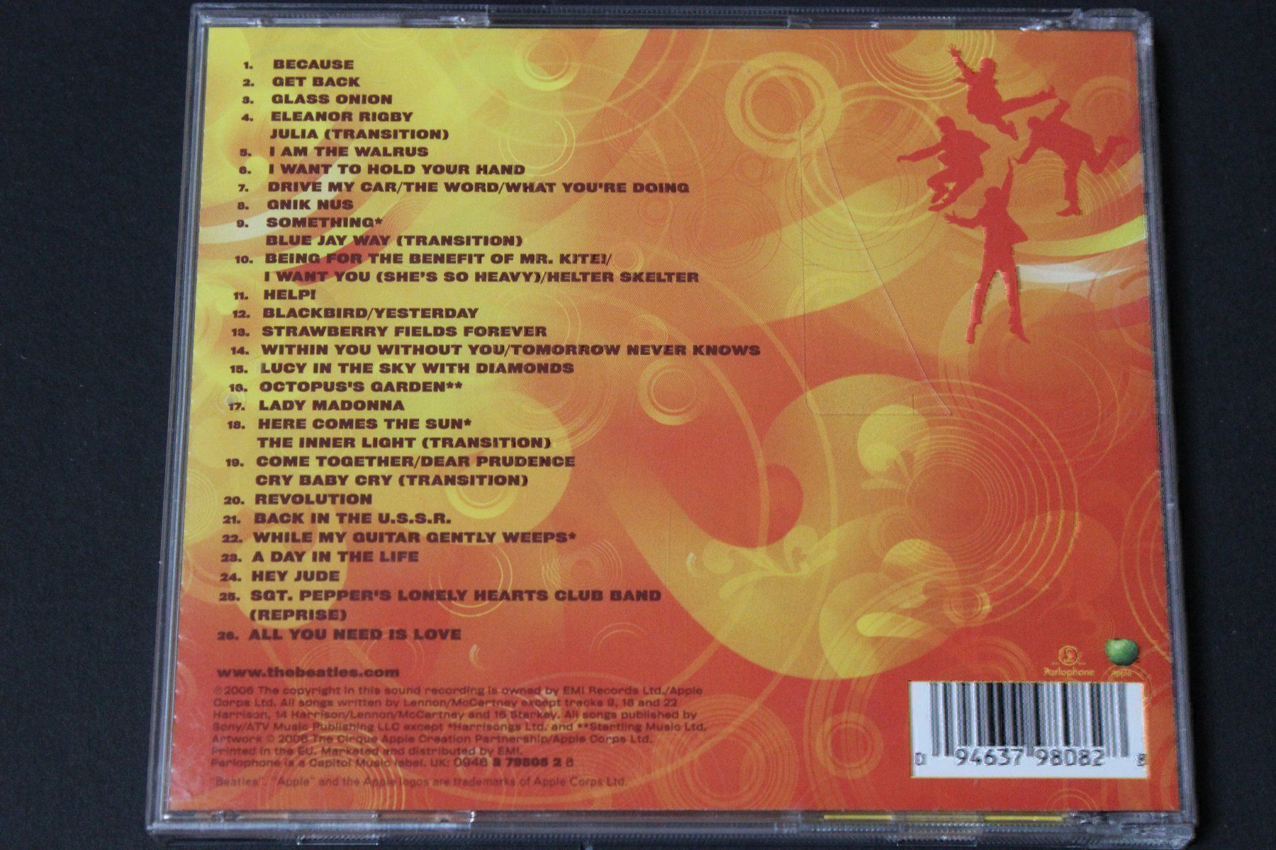 CD: THE BEATLES - LOVE CD 2006 – Usato da Tübach venduto da JamesStone 2