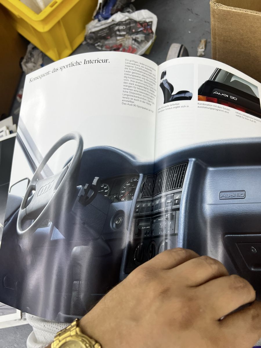 Audi Dokumente: Alter originaler Audi 90 Katalog Deutsch – Gebraucht aus Wettingen von NickInc 4
