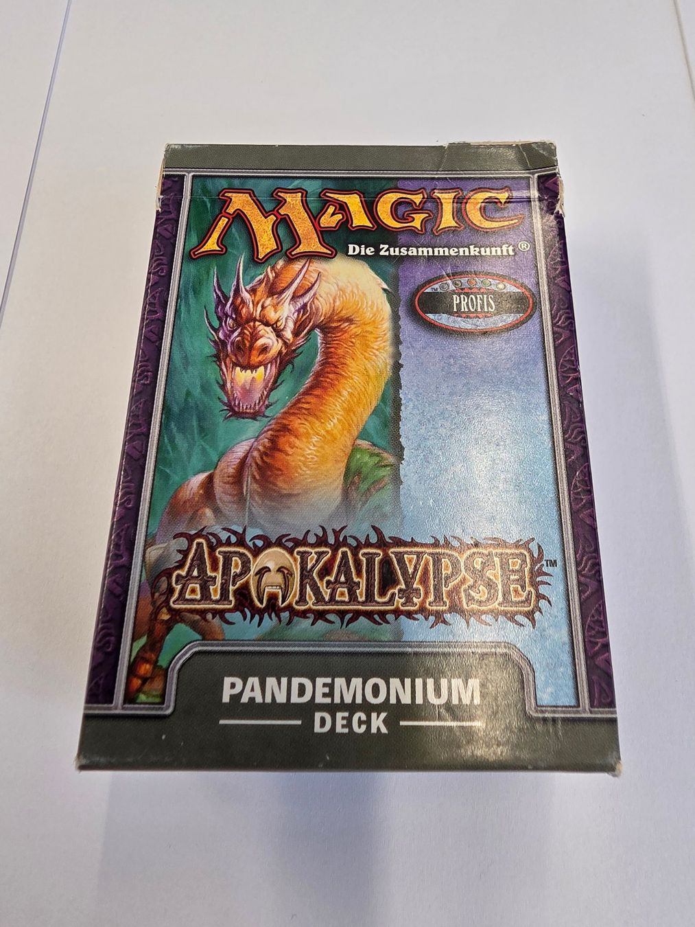 Magic The Gathering Cartes à collectionner: MTG Deck-Box Apokalypse Pandemoniumdeck - nur Schachtel – D'occasion à Mörigen par Gadgeteer