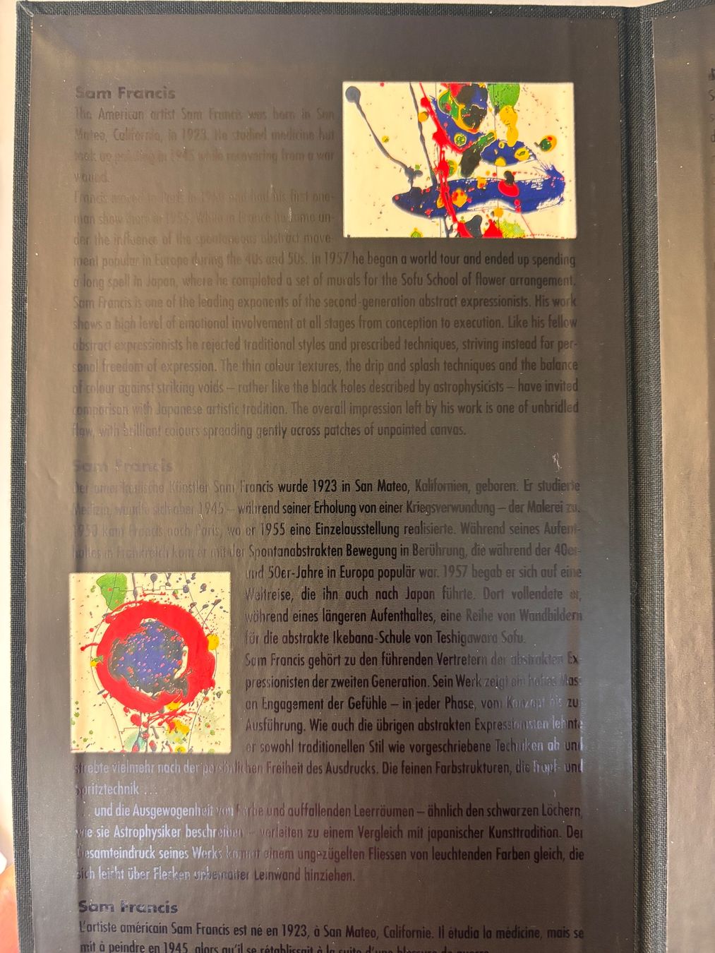 Swatch Orologi: Swatch Art Special Sam Francis GZ123 1992 – Usato da Hindelbank venduto da brm_72zv 7