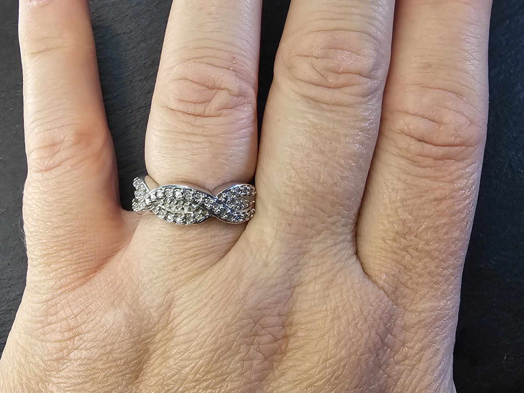 Anelli: Diamanten Ring Silberring 925 mit Nachweis Diamantring – Nuovo (secondo la descrizione) da Riedt b. Erlen venduto da Gottestraene 9