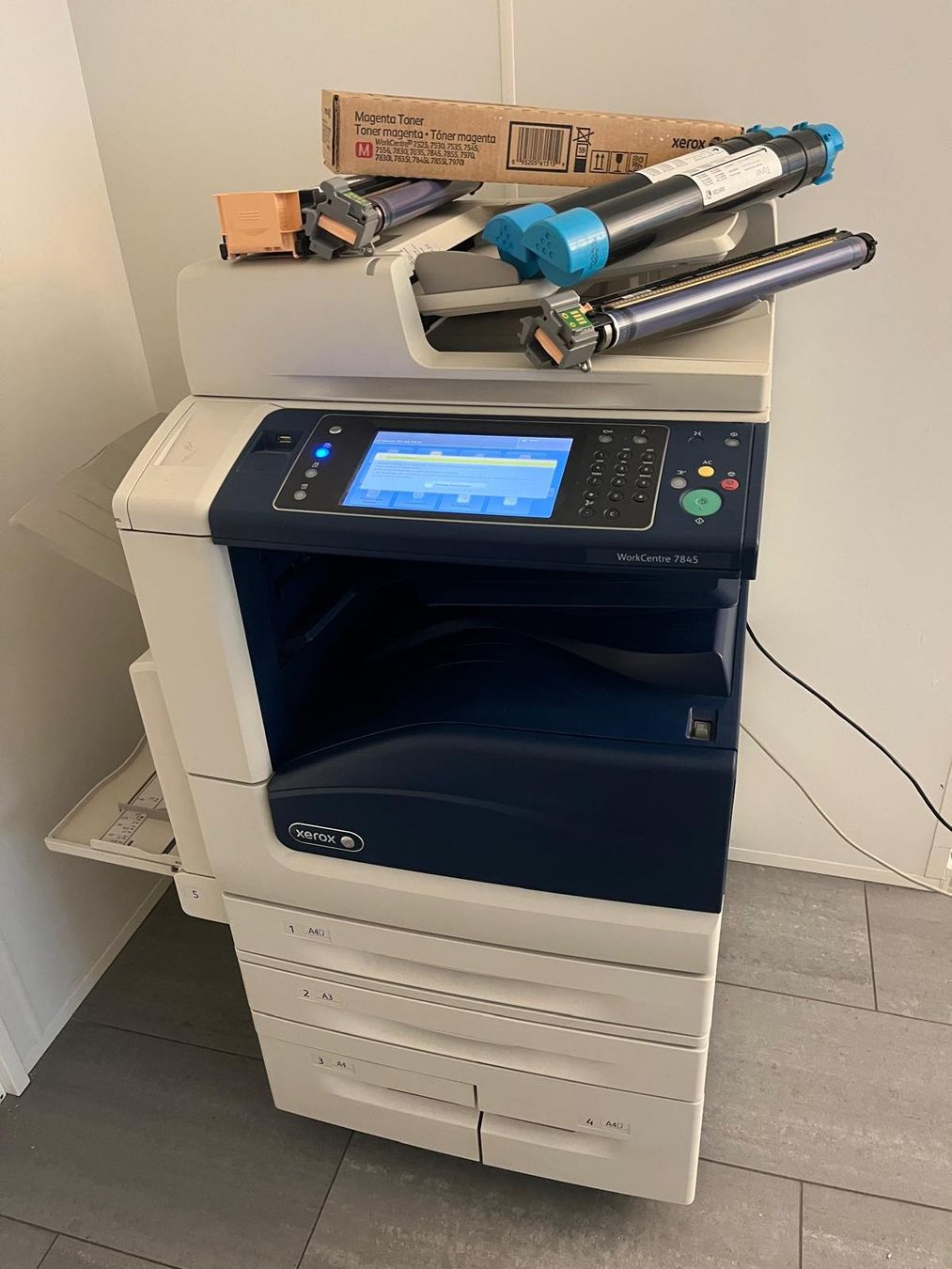 Xerox WorkCentre 7845 Farb-Multifunktionsdrucker inkl. Toner (Gebraucht ...