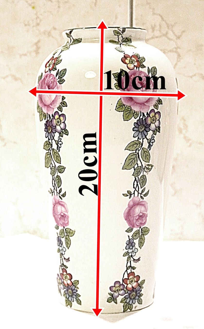 Vasi & Recipienti: Blumen Vase mit Rosen Bavaria – Usato da Baar venduto da 2cvbaar 3