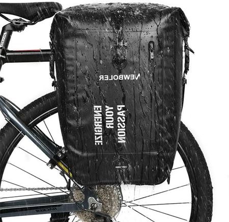 2 in 1 Gepäckträgertasche Umhängetasche für Fahrrad 27L