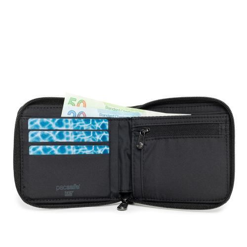 Pacsafe Portefeuilles: Pacsafe RFIDsafe Zip Around Wallet - Black – Neuf avec emballage d'origine à St. Gallen par sportglobe 2