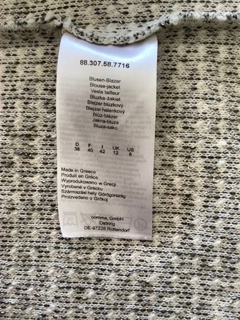 Comma Giacche: Comma Bouclé Jäckchen, Blusen Blazer – Nuovo (secondo la descrizione) da Kreuzlingen venduto da shopaholicatheart_2 6