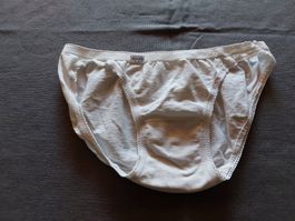 Slip blanc sloggi taille XS