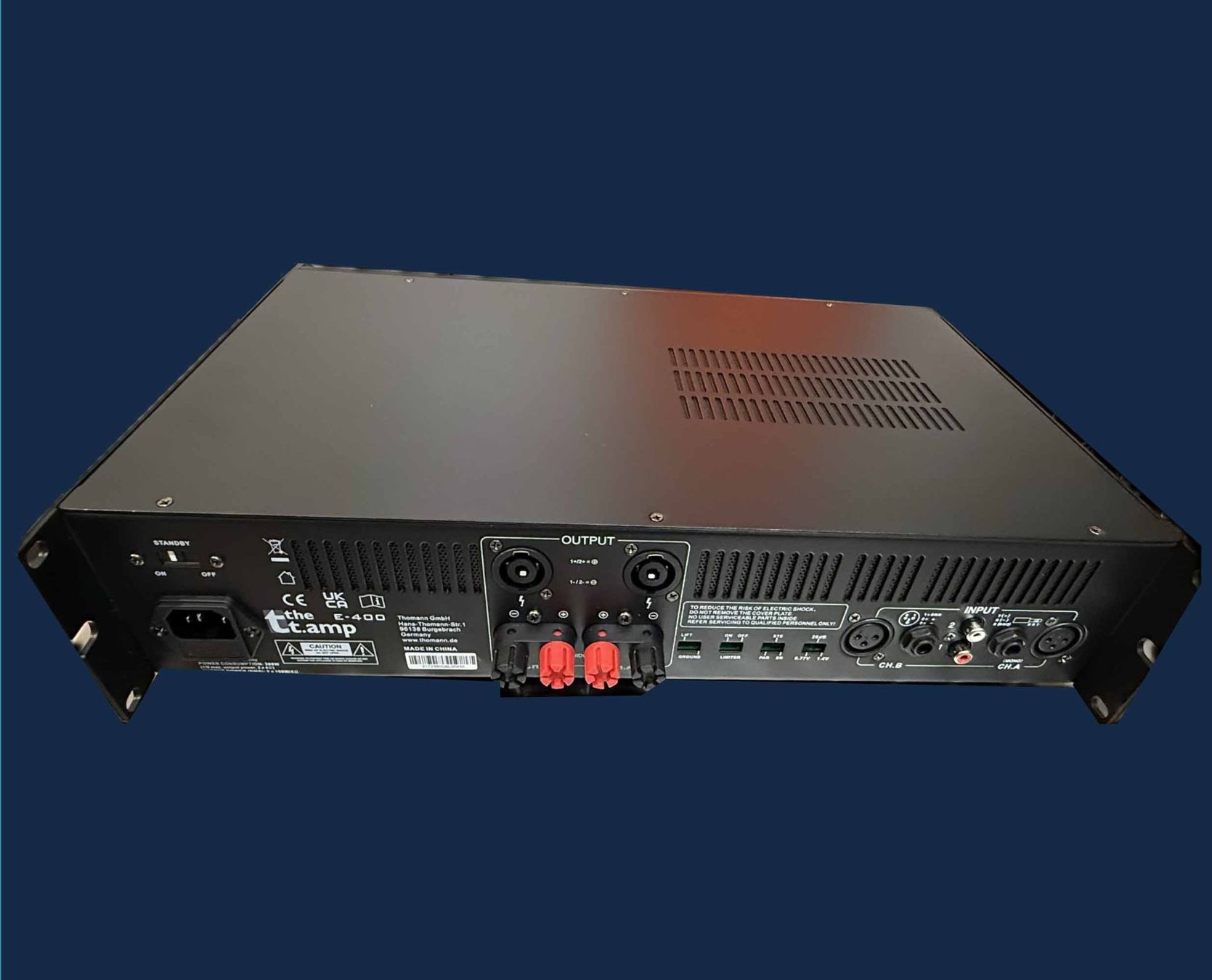 Verstärker: The t.amp E-400  Stereo Endstufe – Gebraucht aus Bern von gubaro 1
