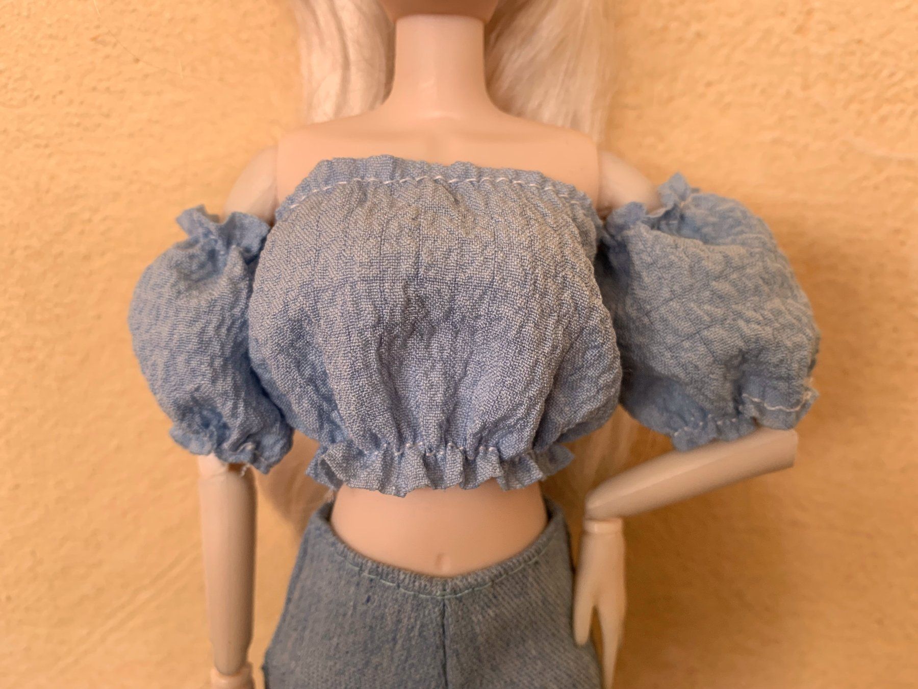 Bambole: HELLBLAUES BARBIE-OUTFIT 6-teilig  **NEU** – Nuovo (secondo la descrizione) da Starrkirch-Wil venduto da Evelyne222 5