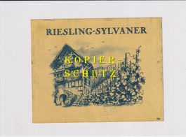Etikette - Riesling-Sylvaner /bd