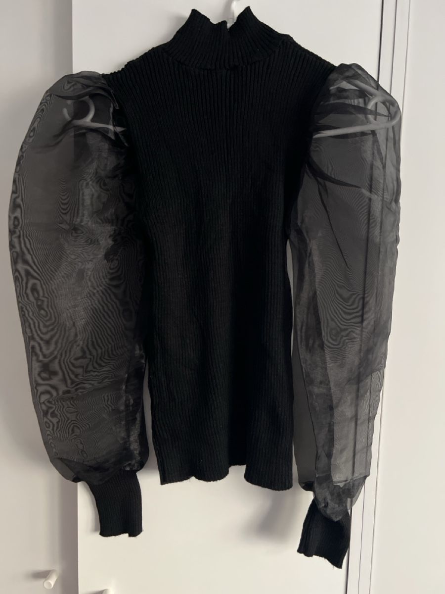 Maglioni & Felpe: Pull Noir Manches Bouffantes XS/S – Usato da Renens VD venduto da sar_bwz5