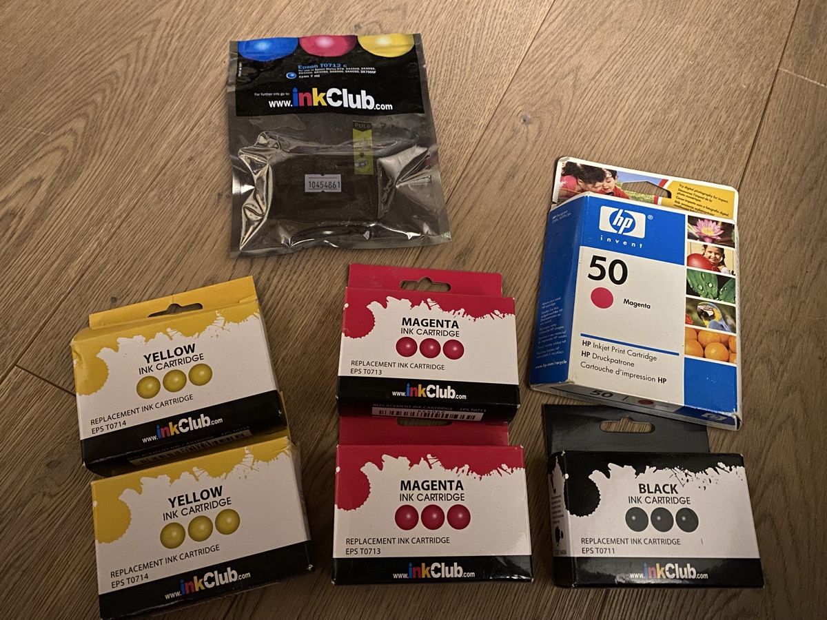 Epson Cartucce per stampanti & toner: Patronen zu Drucker Epson Stylus 110 – Nuovo e nell'imballaggio originale da Lenk im Simmental venduto da Miguelle