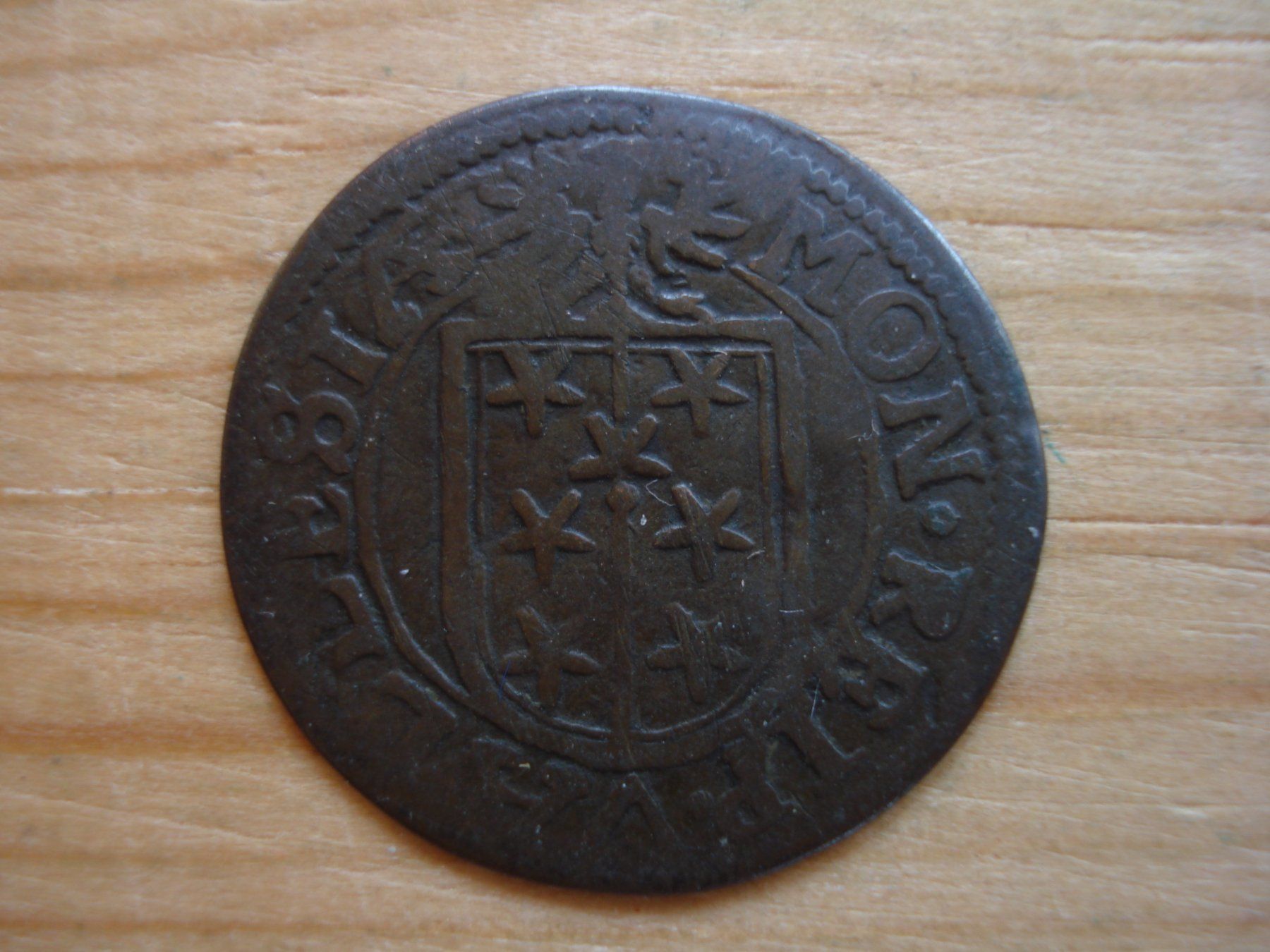 Toutes les monnaies: (P2) Wallis Halbbatzen 1628 – D'occasion à Erlach par Net-Coins
