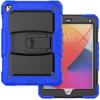 étui iPad mini 5/4 -Coques 360 anti choc ultra robuste Bleue
