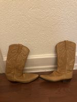 Cowboy Stiefel, hellbraun, Grösse 37, Western Look🤠