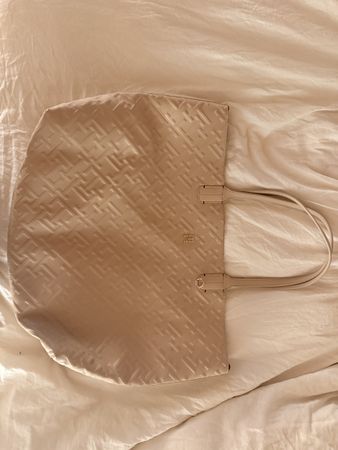 Tommy Hilfiger Shopper / Handtasche, beige - Neuwertig!
