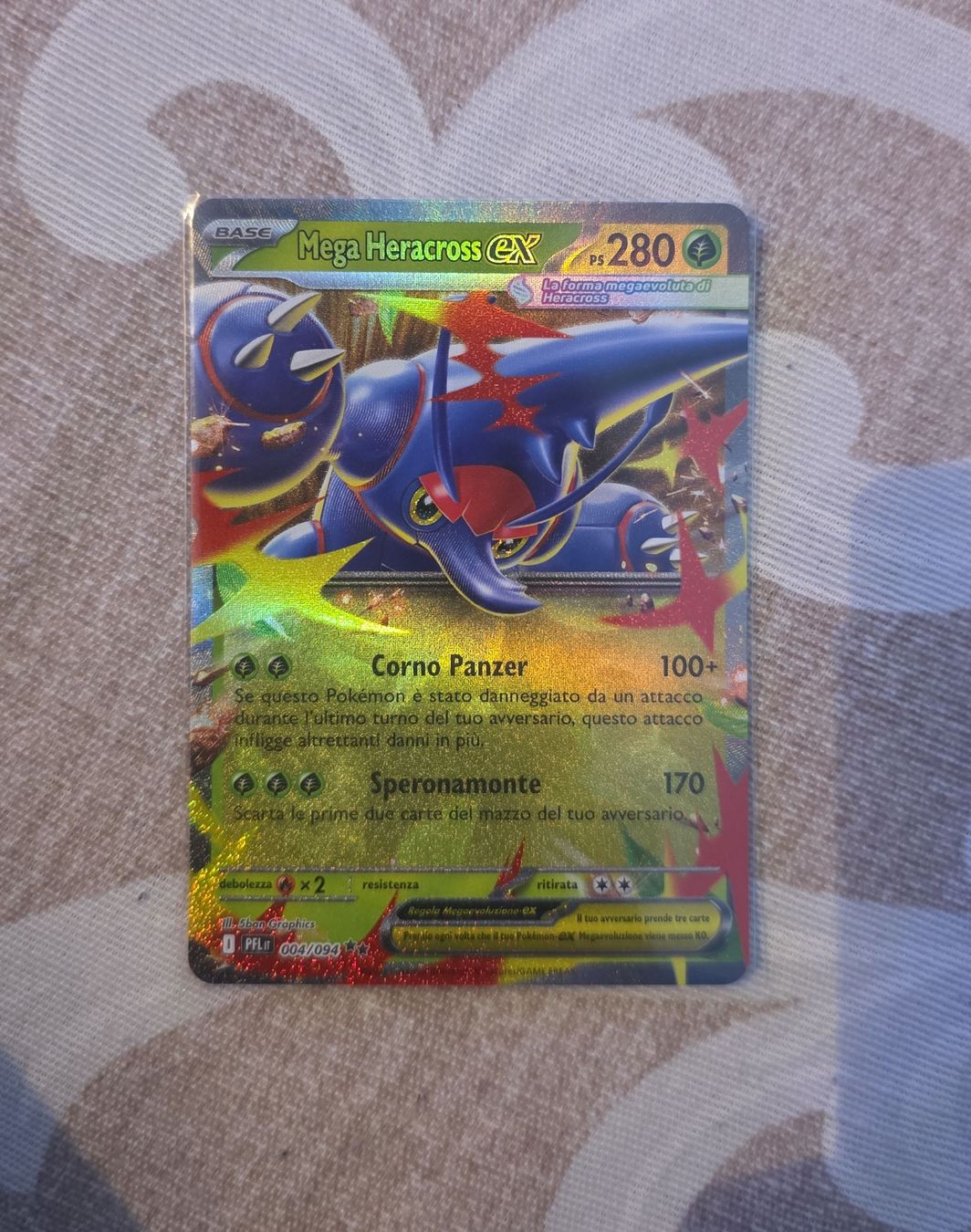 Pokémon Carte collezionabili: Carta Pokémon Mega Heracross EX – Usato da Massagno venduto da Arj87