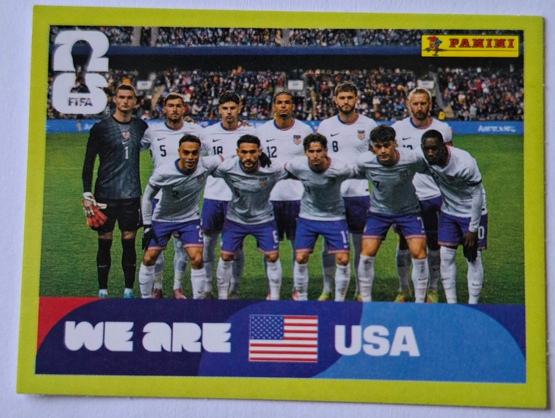 Panini Carte collezionabili: WM 2026 Paninibild Nr. USA13.. – Nuovo (secondo la descrizione) da Rotkreuz venduto da keerthdi