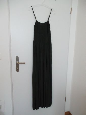 TRÄGERKLEID LANG GR. 36 BLAU