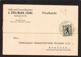 Firmen PK Brunnen SZ ,K.Hürlimann,Söhne, 12.12.1925