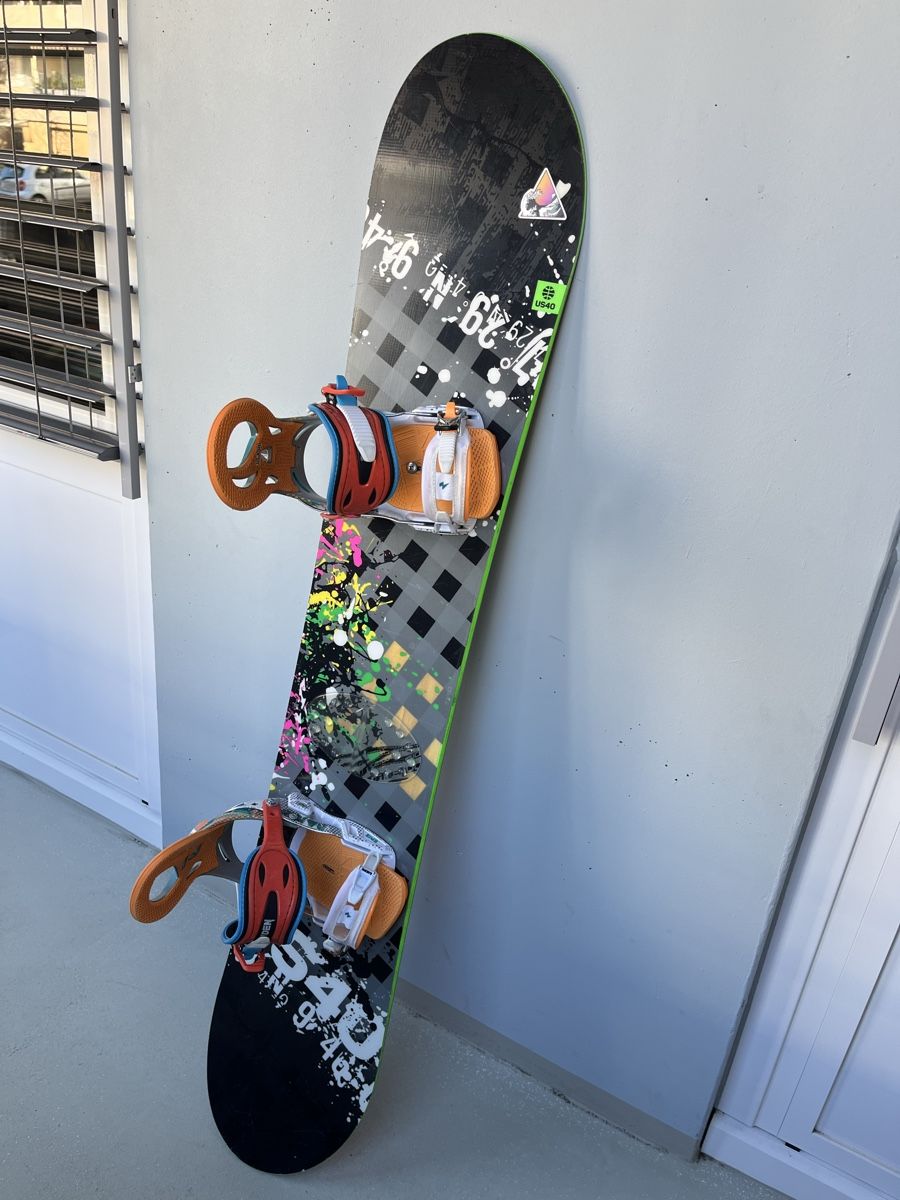 Board: US40 Snowboard 152cm inkl. Bindung – Usato da Horgen venduto da pupcia01 7