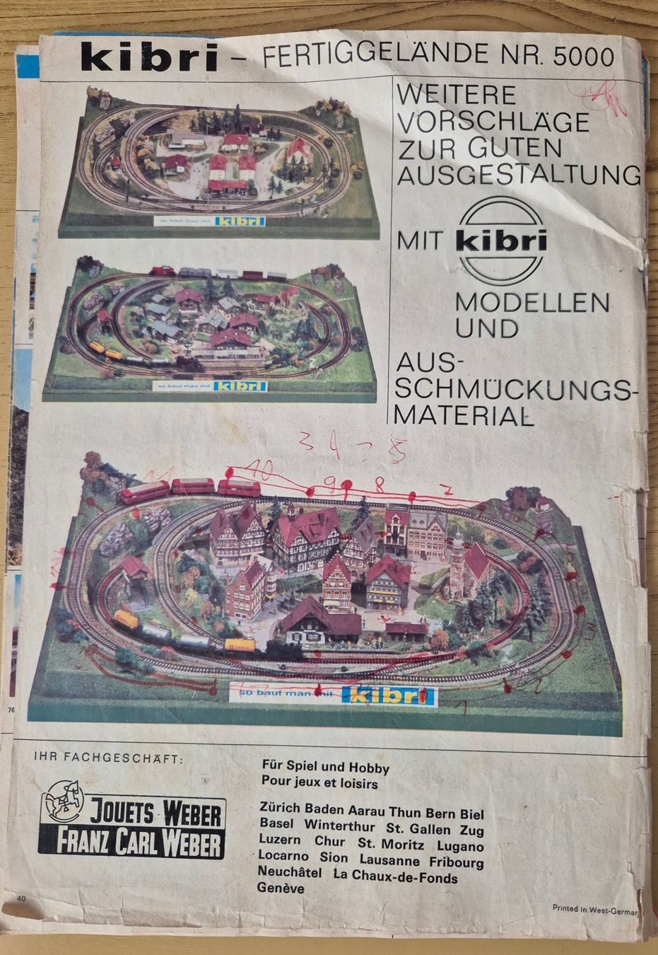 Zeitschriften & Magazine: KIBRI Katalog Eisenbahn 1968-69  HO+N : – Gebraucht aus Spreitenbach von aspen11 6