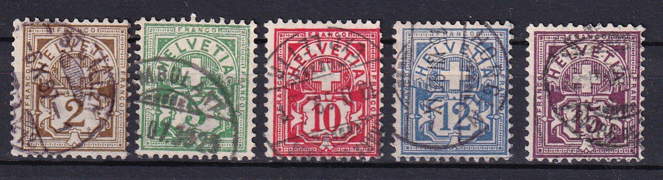 Alle Briefmarken: Type chiffre Oblitéré – Gebraucht aus St-Léonard von Mokette01