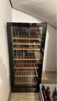 Weinkühlschrank mit Glastür und Holzböden gebraucht