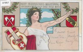 XXXV Bernisches Kanotal Gesangfest 1902 Biel/Bienne