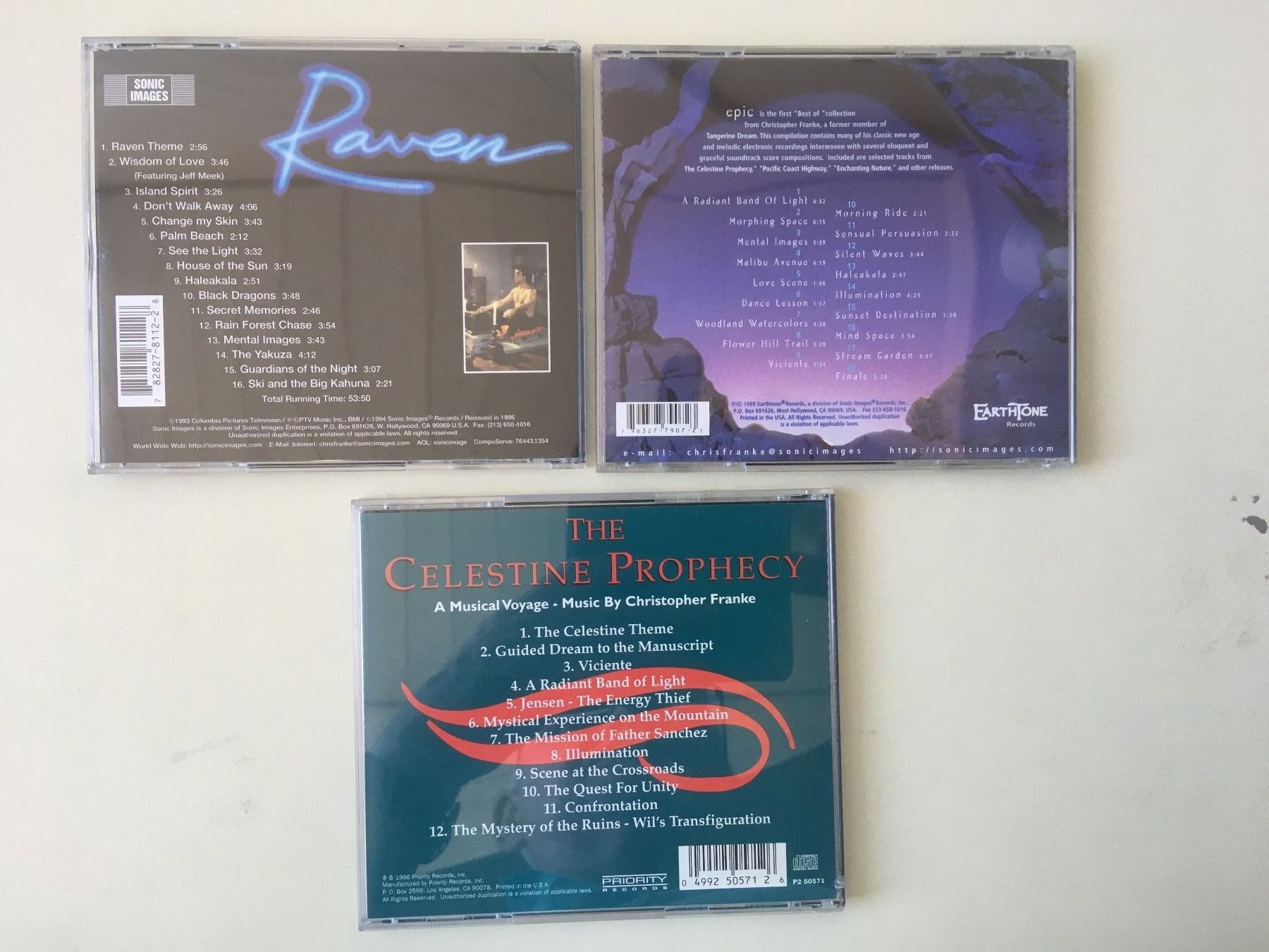 CD: Christopher Franke 5 CD-Sammlung – Usato da Rüti ZH venduto da Ochello 1