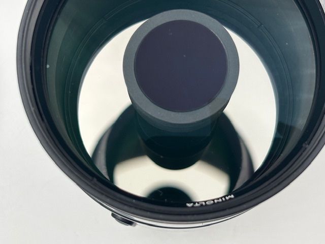 Minolta Obiettivi: Minolta AF Reflex 500mm F8 Mirror + 2 Filter + Köcher – Usato da Seewis Dorf venduto da Plebejus 3